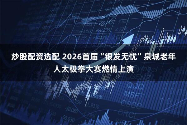 炒股配资选配 2026首届“银发无忧”泉城老年人太极拳大赛燃情上演